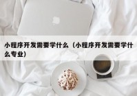 小程序开发需要学什么（小程序开发需要学什么专业）