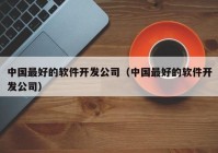 中国最好的软件开发公司（中国最好的软件开发公司）