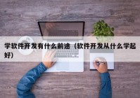 学软件开发有什么前途（软件开发从什么学起好）