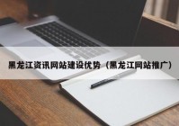 黑龙江资讯网站建设优势（黑龙江网站推广）