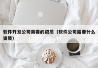 软件开发公司需要的资质（软件公司需要什么资质）