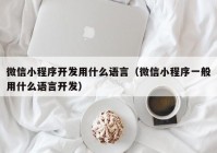 微信小程序开发用什么语言（微信小程序一般用什么语言开发）