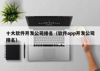 十大软件开发公司排名（软件app开发公司排名）